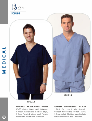 Mens Scrub Top and Trouser