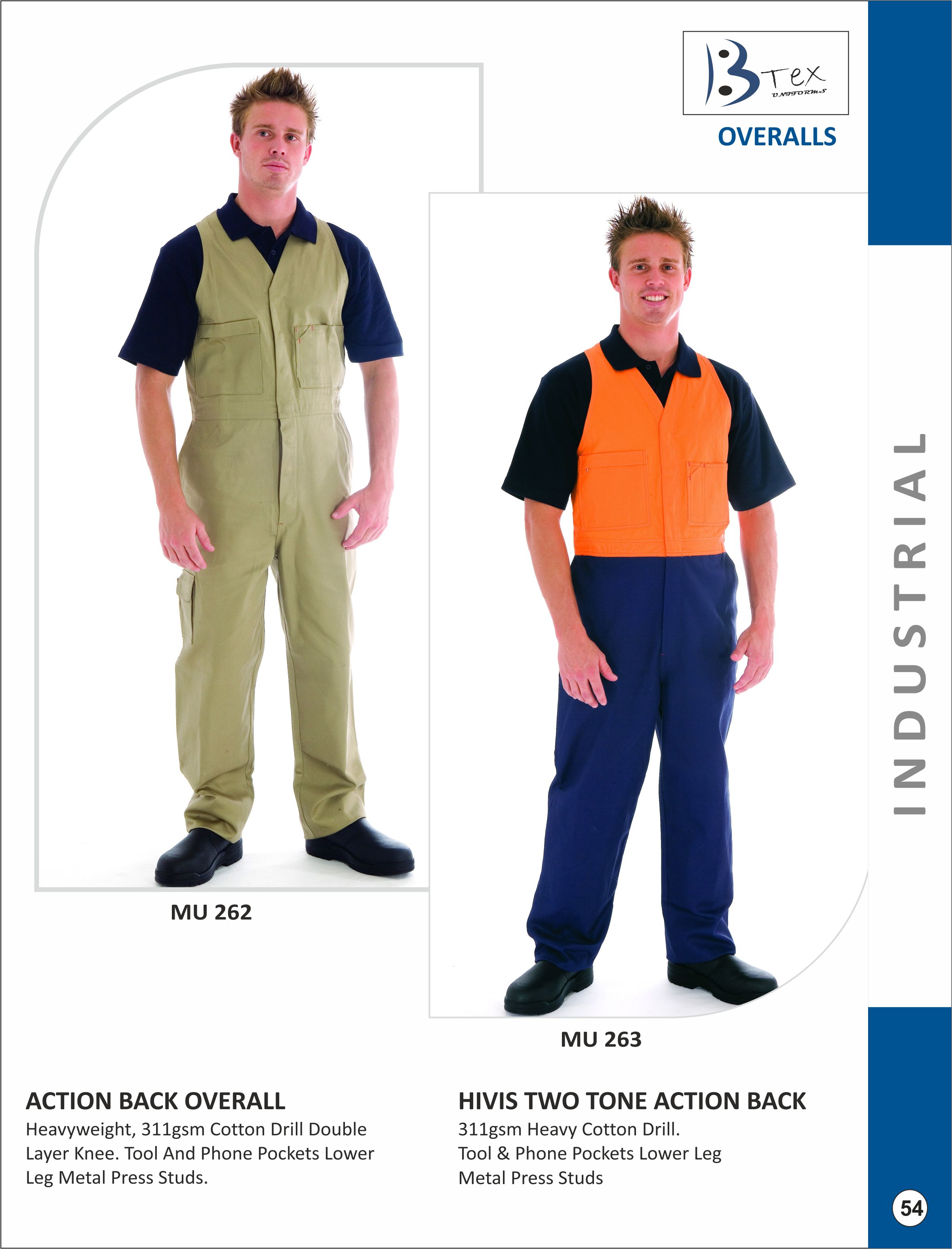 Action Back Coveralls